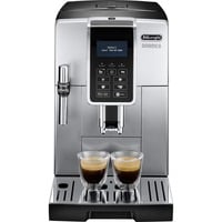 DeLonghi Dinamica Ecam 350.35.SB Totalmente automática Máquina espresso 1,8 L, Superautomática plateado/Negro, Máquina espresso, 1,8 L, Granos de café, De café molido, Molinillo integrado, 1450 W, Negro, Plata
