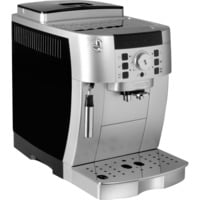 DeLonghi ECAM 22.110.SB cafetera eléctrica Totalmente automática Máquina espresso 1,8 L, Superautomática plateado/Negro, Máquina espresso, 1,8 L, Granos de café, De café molido, Molinillo integrado, 1450 W, Negro, Plata
