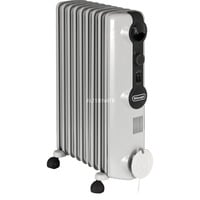 DeLonghi Radia S TRRS0920 Interior Blanco 2000 W Radiador de aceite eléctrico gris, Radiador de aceite eléctrico, Aceite, 1,4 m, Interior, Piso, Blanco