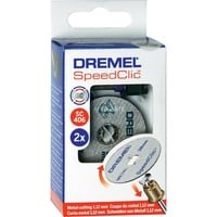 Dremel SC406 Metal Disco de corte, Hoja Disco de corte, Metal, 35000 RPM, 3,8 cm, 2 pieza(s)