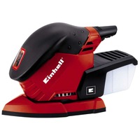 EINHELL RT-OS 13 Lijadora delta 12000 OPM rojo/Negro, Lijadora delta, 12000 OPM, 2 mm, 1 mm, Corriente alterna, 230 V