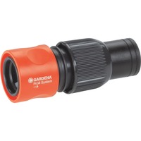 GARDENA Conector Profi-System, Pieza de manguera gris/Naranja, 2817-20 