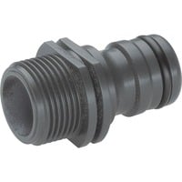 GARDENA Macho rosca exterior Profi-System, Embrague gris, 2821-20