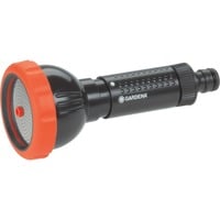 GARDENA "Profi" Maxi-Flow Spray Nozzle , Ducha negro/Naranja, 2847-20