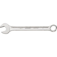 GEDORE 6090130 llave combinada, Llave de tuercas cromado, 55 mm, 27 mm, 42 g