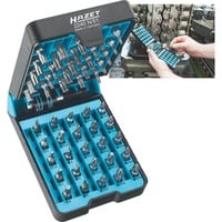 Hazet Juego de puntas "BitE"-Box 2240N/51, 1/4", 51 piezas, Conjuntos de bits negro