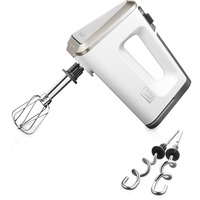 Krups GN 9001 Batidora de mano 500 W Gris, Blanco blanco/Acero fino, Batidora de mano, Gris, Blanco, Acero inoxidable, 500 W