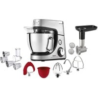 Krups Master Perfect Gourmet KA631D robot de cocina 1100 W 4,6 L Acero inoxidable acero fino cepillado, 4,6 L, Acero inoxidable, Botones, Giratorio, Batir, Moler, Amasar, Mezcla, 1,8 kg, 0,8 kg