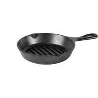 Lodge Sartén para parrilla L3GP, con mango, Pan negro