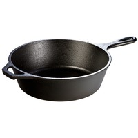 Lodge Sartén profunda L8DSK3, con mango, Pan negro