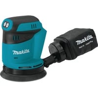 Makita DBO180Z lijadora portátil Lijadora orbital azul/Negro, Lijadora orbital, 2,8 mm, Batería, Ión de litio, 18 V, 1,7 kg