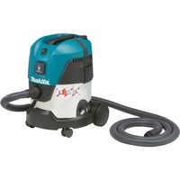 Makita VC2012L extractor de polvo Negro, Azul, Plata 1000 W, Aspiradora en húmedo y en seco Seca y húmeda, Negro, Azul, Plata, L, 15 L, 12 L, 7,5 m