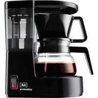 Melitta Aromaboy Semi-automática Cafetera de filtro negro, Cafetera de filtro, De café molido, 500 W, Negro