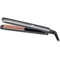 Remington S 8598 Plancha de pelo Caliente Negro, Gris 3 m plateado/Negro, Plancha de pelo, Caliente, 230 °C, 15 s, Negro, Gris, 3 m