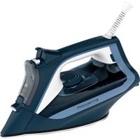 Rowenta DW4308 Plancha a vapor Suela Microsteam 300 Láser 2500 W Azul, Blanco Azul/Azul, Plancha a vapor, Suela Microsteam 300 Láser, 2 m, 150 g/min, Azul, Blanco, 40 g/min