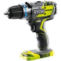 Ryobi R18PDBL-0 taladro 1700 RPM Sin llave 1,3 kg Negro, Verde, Martillo atornillador verde/Negro, Taladro de pistola, Sin llave, Sin escobillas, 1,3 cm, 1700 RPM, 5 cm