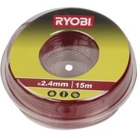 Ryobi RAC104 Accesorios para cortabordes y desbrozadoras, Hilo de Mackie Rojo, 1 pieza(s)