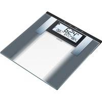 Sanitas SBG 21 Plata Báscula personal electrónica, Balanza Báscula personal electrónica, 180 kg, kg/lb, Plata, Vidrio, Tocar