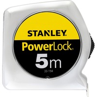 Stanley 0-33-194 cinta métrica 5 m Acero Metálico amarillo/Cromado