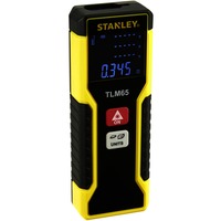 Stanley TLM50 Medidor láser de distancias Negro, Rojo, Amarillo 15 m, Telémetro negro/Amarillo, Medidor láser de distancias, m, Negro, Rojo, Amarillo, Digital, Caucho, 15 m