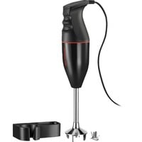Unold M 100 D Batidora de inmersión 120 W Negro, Batidora de mano negro/Rojo, Batidora de inmersión, 1,65 m, 120 W, Negro