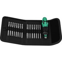 Wera Kraftform Kompakt 60, Conjuntos de bits Negro / Azul, Negro