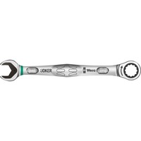 Wera Llaves combinadas con carraca Joker, Llave de tuercas 13 mm, Acero inoxidable, Acero, Mate, Alemania, 27,3 mm