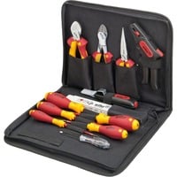 Wiha Best of VDE juego de herramientas para electricistas, Kit de herramientas rojo/Amarillo