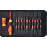 Wiha Juego de destornillador y puntas electric slimVario rojo/Amarillo