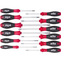 Wiha Juego de destornilladores SoftFinish, 12 piezas negro/Rojo