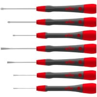 Wiha Juego de destornilladores de precisión PicoFinish gris/Rojo