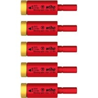 Wiha Juego de par easyTorque Adaptador eléctrico rojo/Amarillo