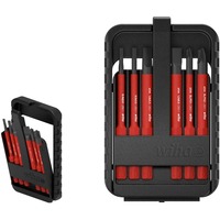 Wiha Juego de puntas slimBit electric, ranurada y PZ, Conjuntos de bits rojo