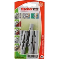 fischer Taco universal FU 10x60 K, Pasador gris