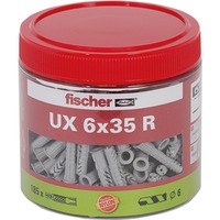 fischer UX 6x35 R, Pasador gris