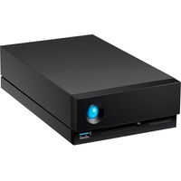 LaCie 1big Dock disco duro externo 8000 GB Negro, Unidad de disco duro negro, 8000 GB, 3.5", 3.2 Gen 1 (3.1 Gen 1), 7200 RPM, Negro