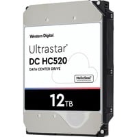 WD Ultrastar He12 3.5" 12000 GB SAS, Unidad de disco duro 3.5", 12000 GB, 7200 RPM