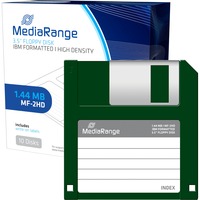 MediaRange MR200 diskette 1,44 MB negro, 1,44 MB