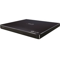 HLDS Grabadora Blu-ray Portátil Slim, Combo Blu-ray externo negro, Negro, Bandeja, Tableta, Blu-Ray RW, USB 2.0, 60000 h