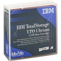 IBM 46X1290 medio de almacenamiento para copia de seguridad Cinta de datos virgen 1500 GB LTO, Medio streaming Cinta de datos virgen, LTO, 1500 GB, 3000 GB, Marrón, 10 - 45 °C