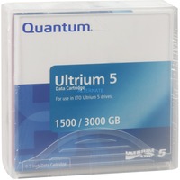 Quantum MR-L5MQN-01 medio de almacenamiento para copia de seguridad Cinta de datos virgen 1500 GB LTO 1,27 cm, Medio streaming Cinta de datos virgen, LTO, 1500 GB, 3000 GB, 10 - 45 °C, 10 - 80%, Lite Retail