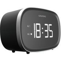 Grundig Sonoclock 3500 BT DAB+ Reloj Digital Negro, Radio despertador negro, Reloj, Digital, AM, DAB+, FM, 2 W, LED, Blanco