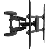 HAGOR 1987 soporte para TV 2,18 m (86") Negro, Soporte de pared negro, 101,6 cm (40"), 2,18 m (86"), 800 x 600 mm, 2 - 12°, -45 - 45°, Negro