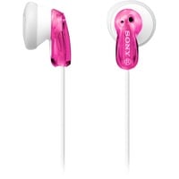 Sony MDR-E9LP Auriculares y Cascos rosa neón, Alámbrico, 18 - 22000 Hz, Música, 6 g, Auriculares, Rosa, Blanco