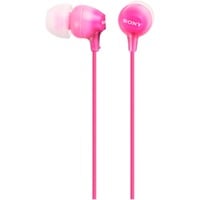 Sony MDR-EX15LP Auriculares y Cascos rosa neón, Alámbrico, 8 - 22000 Hz, Música, 3 g, Auriculares, Rosa