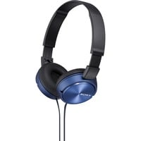 Sony MDR-ZX310 Auriculares y Cascos azul/Negro, Alámbrico, 10 - 24000 Hz, Música, 125 g, Auriculares, Azul