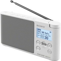 Sony XDR-S41D Portátil Digital Blanco, Radio blanco, Portátil, Digital, DAB,DAB+,FM, 174,928 - 239,2 MHz, Sintonización automática, RT