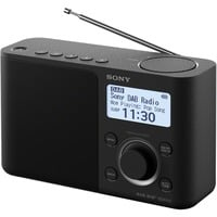 Sony XDR-S61D radio Personal Negro negro, Personal, DAB,DAB+,FM,PLL, 87,5 - 108 MHz, De 1 vía, 8 cm, LCD