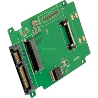 DeLOCK 61881 tarjeta y adaptador de interfaz Interno mSATA SATA, mSATA, Verde, 65 mm, 100 mm, 22-pin SATA port, Minorista