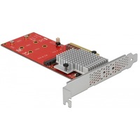 DeLOCK 90305 tarjeta y adaptador de interfaz Interno M.2 PCIe, M.2, Perfil bajo, PCIe 3.0, Asmedia ASM2824, 32 Gbit/s